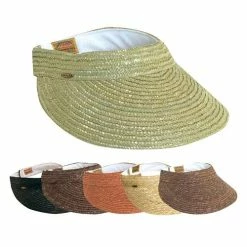 Cheapest 🤩 Swimwear Accessories Dorfman-Pacific Braided Visor 🧨