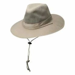 Buy 👍 Hats & Caps Men's Dorfman-Pacific Solarweave Mesh Safari Fishing Sun Hat 🔔