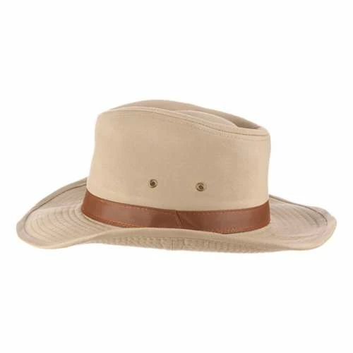 Discount π― Hats & Caps Men's Dorfman-Pacific Saguaro Shapeable Twill Outback Sun Hat π― 2 Discount π― Hats & Caps Men's Dorfman-Pacific Saguaro Shapeable Twill Outback Sun Hat π― - Image 2