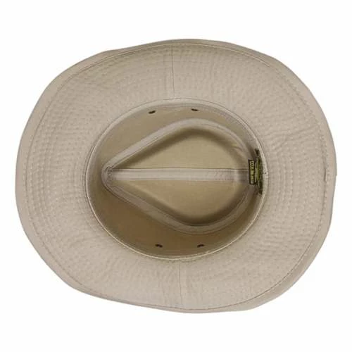 Discount π― Hats & Caps Men's Dorfman-Pacific Saguaro Shapeable Twill Outback Sun Hat π― 3 Discount π― Hats & Caps Men's Dorfman-Pacific Saguaro Shapeable Twill Outback Sun Hat π― - Image 3