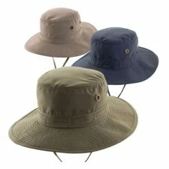 Top 10 ❤️ Hats & Caps Men's Dorfman-Pacific Microfiber Boonie **Assorted Colors** Sun Hat 🔥