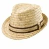 Discount 😀 Hats & Caps Men's Dorfman-Pacific Aruba Fedora 🥰
