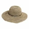 Best Sale 🤩 Hats & Caps 👩 Women's Dorfman-Pacific Rayne Crocheted Seagrass Sun Hat 🌟